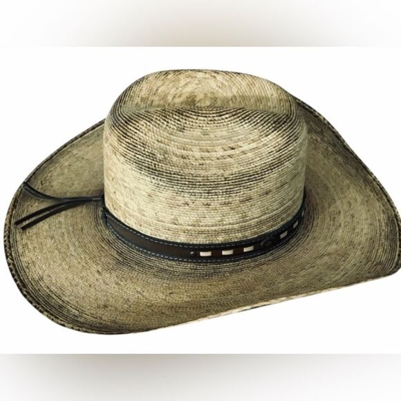 Alamo UNISEX Hearn Palm Straw Western Cowboy Hat main image 7